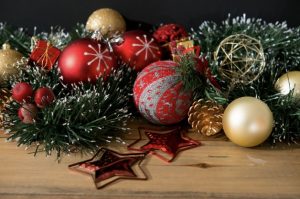 Christmas balls and ornaments